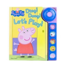 Peppa Pig Ding! Dong! Let's Play! Board Book 9781503721579 - Board book - GOOD