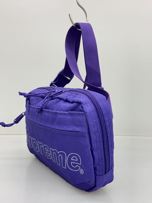 Supreme Shoulder Bag 18AW Nylon Purple Used | eBay 