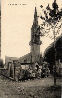 CPA 77 BRIE Env. Mitry-Mory JUILLY Jeunes Filles Place de l'Eglise ST