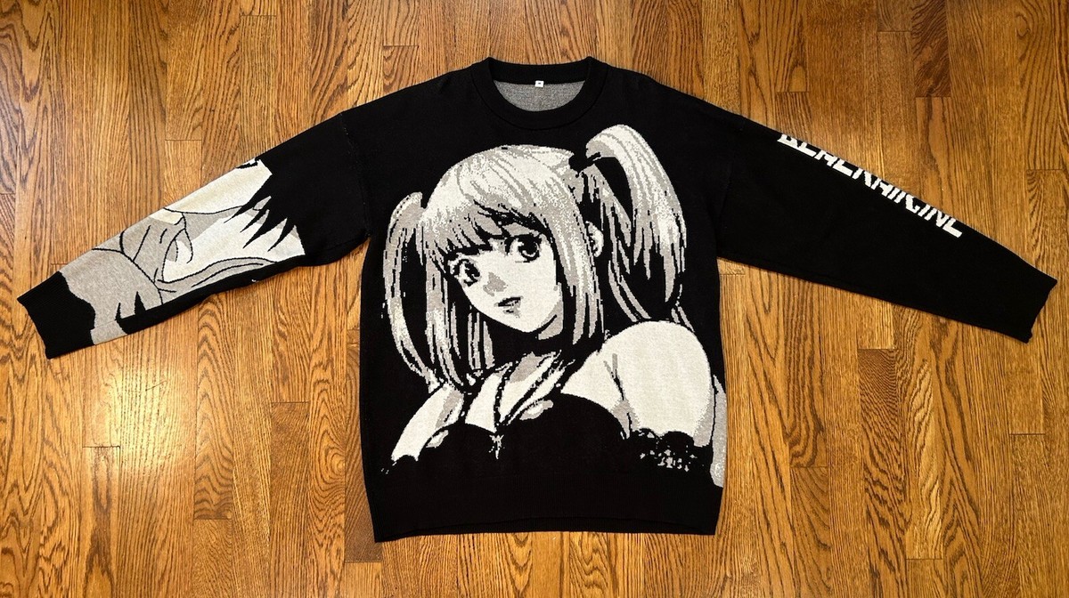 misamisa ✿ Death Note Sweater Men's Medium Women's XL Misa Amane Anime