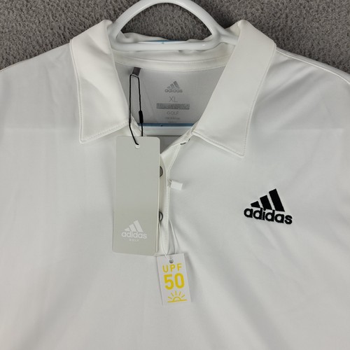 Camisa Adidas Mujer Extra Grande Blanca Polo Informal Golf Rendimiento Logo Buick - Imagen 3 de 12