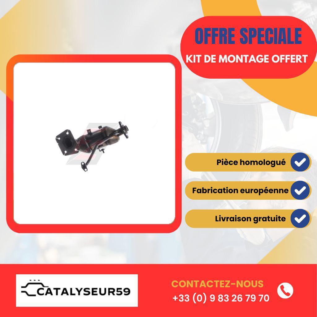 Catalyseur Toyota Yaris 1.0 essence 998cc 51Kw pièce échappement 1KR-FE