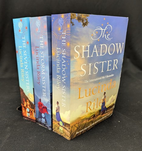 The Seven Sisters By Lucinda Riley Books 1-3 (2017, PB, w/Slip Case) mn4447 - 第 2/8 張圖片