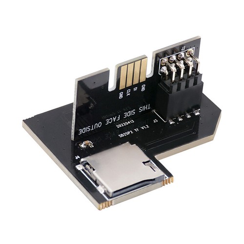 SD2SP2 PRO For Nintendo Gamecube Serial Port 2 Cover Micro SD Card Adapter - Picture 3 of 10