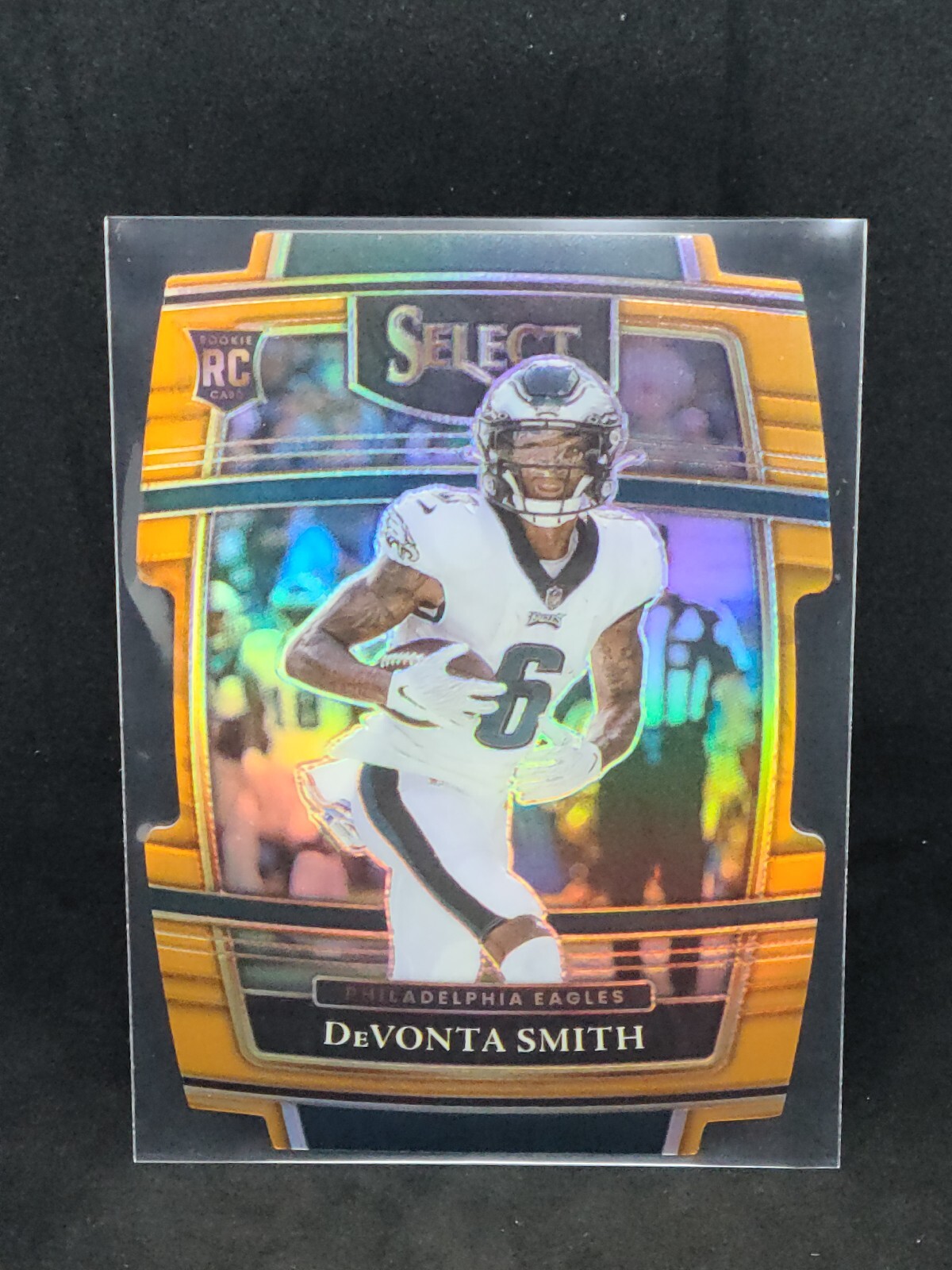 2021 Select Club Level Orange Prizm Die-Cut Devonta Smith RC /249 SP 🔥🍀🤙🏾