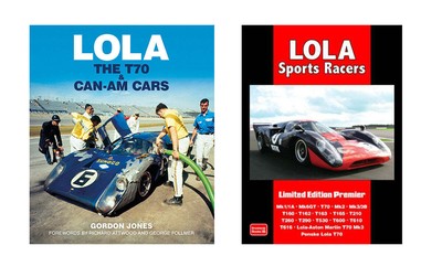Lola: The T70 and Can-Am Cars & Sports Racers 2 Book Set