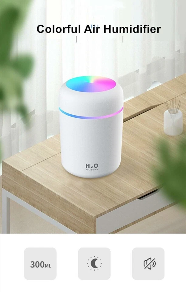 Mini Ultraschall Luftbefeuchter | USB | Ätherische Öle | Humidifier - Bild 3 von 4