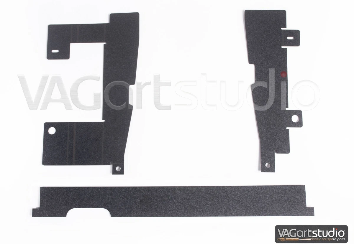 Kühlerpappe Satz VW Golf 1 GTI Luftführungspappe Radiator 