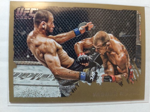 Vagner Rocha #185 Debut 2011 Topps UFC Moment of Truth Gold Parallel