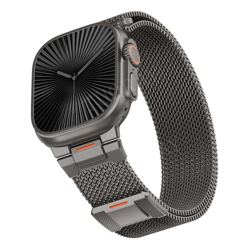 Pulsera con correa milanesa para Apple Watch 10 9 8 7 6 SE Ultra 2 44/45/46/49 mm - Imagen 8 de 19