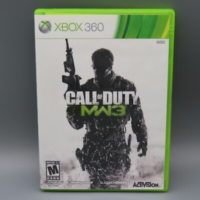 Call of Duty Modern Warfare 3 Microsoft Xbox 360 2011 Complete with Manual CIB