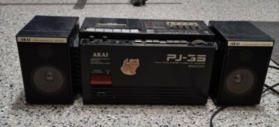 Akai PJ-35 Boombox portable cassette equalizer | eBay