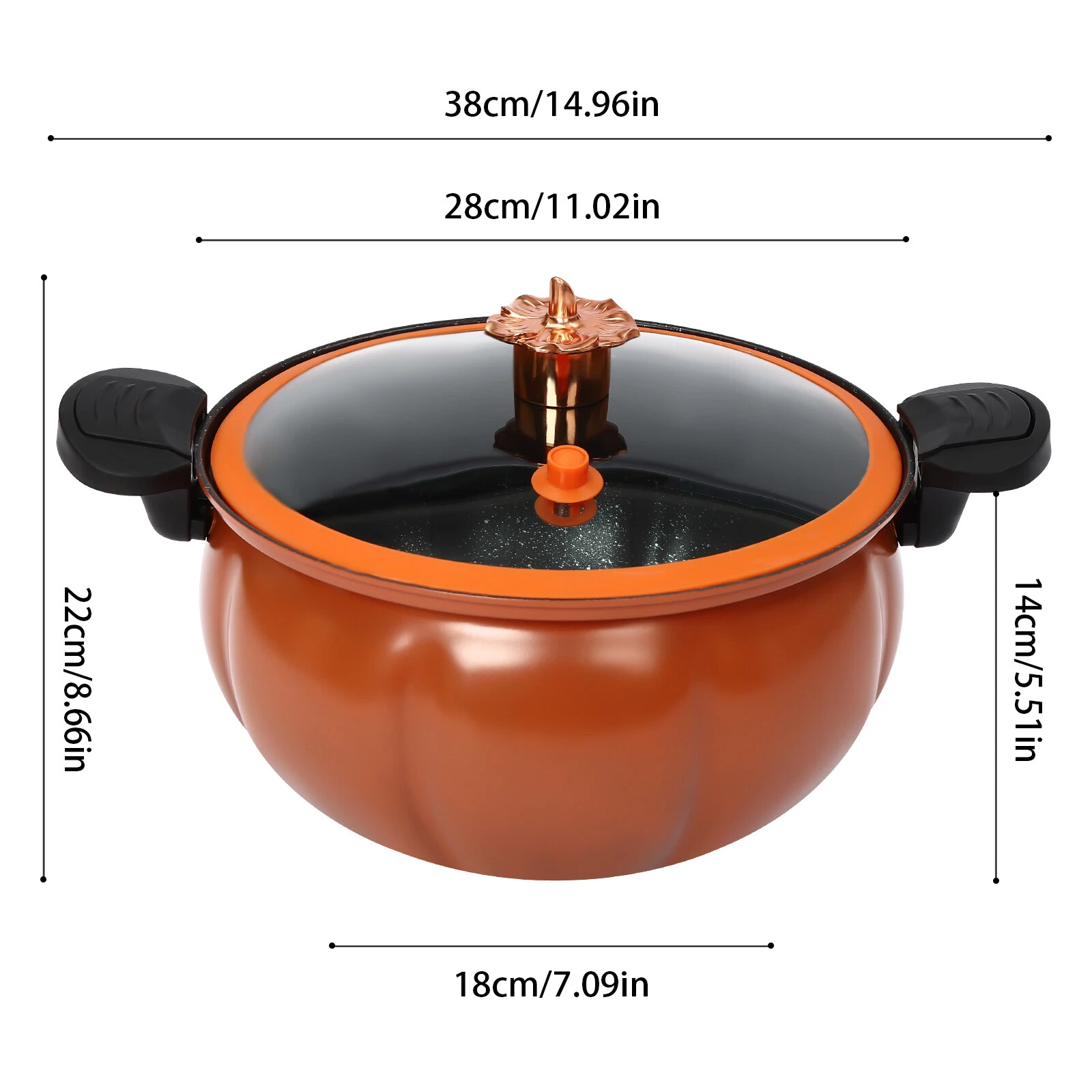 Micro Pressure Cooker Micro Pressure Cooking Pot Pumpkin Shape Pressure Cooking