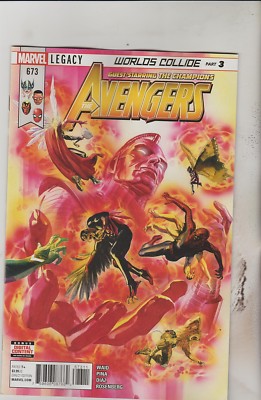 MARVEL COMICS AVENGERS #673 JAN 2018 1ST PRINT NM