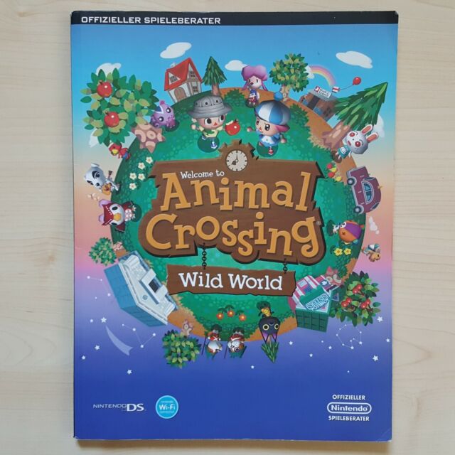 Animal Crossing Wild World Offizieller Spieleberater Lösungsbuch Nintendo DS
