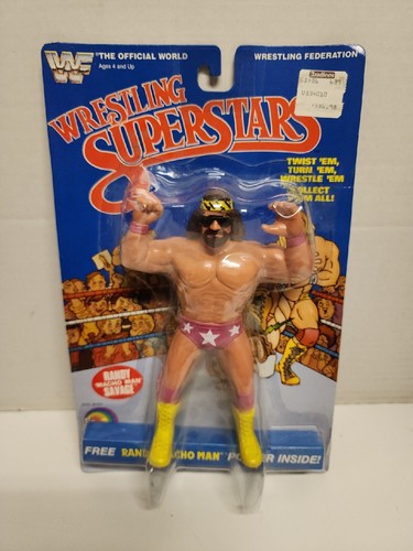 Vintage 1985 LJN WWF Wrestling Superstars Randy Ma...