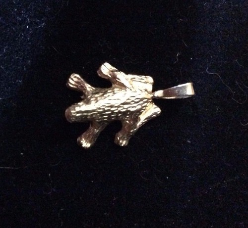 14K YELLOW GOLD FROGGY PENDENT 