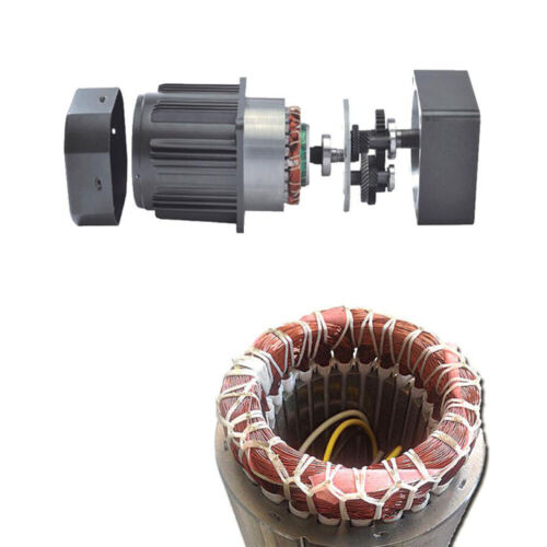 220V 6W Einphasen Verzögerung Getriebe AC Motor Drehzahlregler Getriebe 8mm - Bild 5 von 6