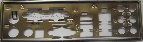 ASUS I/O IO SHIELD BLENDE BRACKET P4P800-E DELUXE - 第 1/1 張圖片