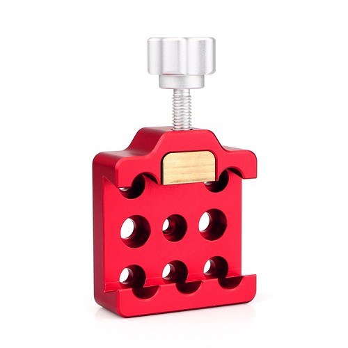 Abrazadera de cola de paloma roja mediana SVBONY con tornillos de latón para telescopios y cámaras - Imagen 3 de 8