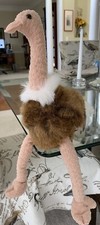 TY Original Beanie Buddy STRETCH Ostrich 17” Stuffed Animal Toy 1998 ~ NEW VG
