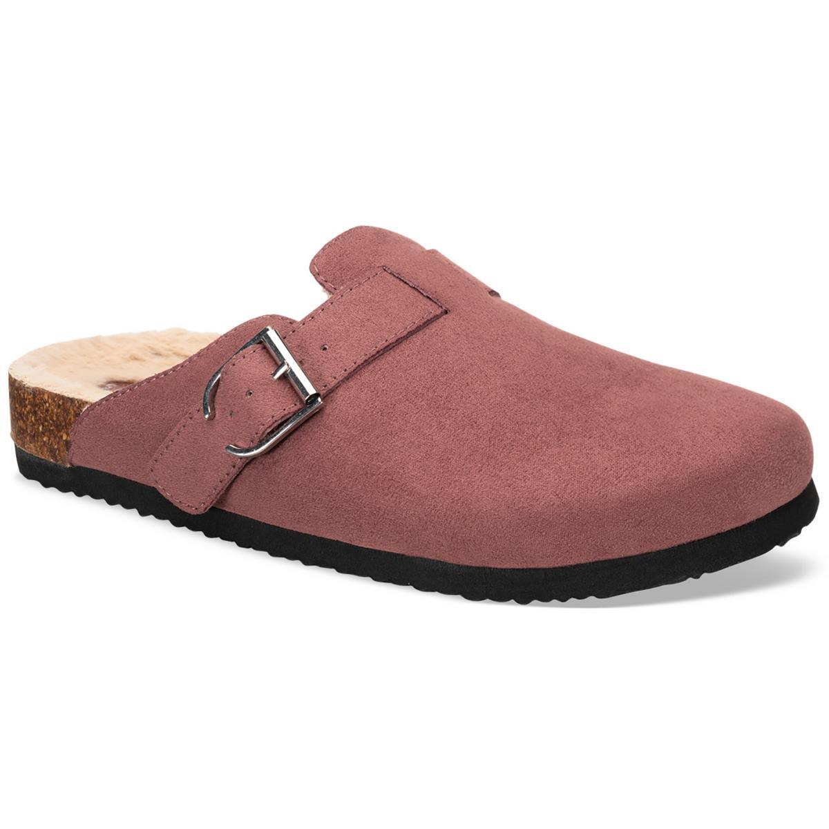 Sun + Stone Женские босоножки Perlaa Purple Mule 6.5 среднего размера (B,M) BHFO 6061