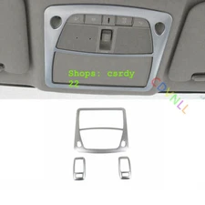 For Nissan Altima Teana 13-18 Matte Silver Car Roof Read Light Decor Cover Trim