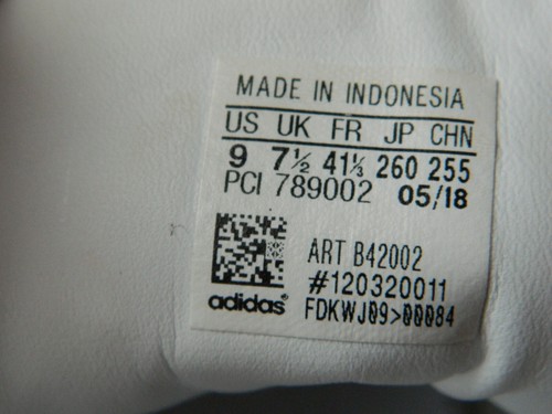 Adidas Superstar Weiß Größe 41 1/3 - Bild 9 von 10