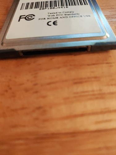 Adaptor Card Expresscard Series RS232 Quatech SSPXP-100 Serial Com db9 - 第 3/3 張圖片