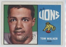 1964 Topps CFL Tom Walker #6 0o5t