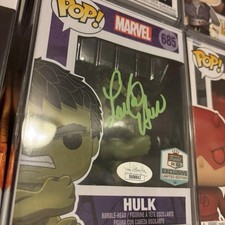 Funko Marvel Hulk HQ #685 Autographed By Lou Ferrigno At FanX 21’ JSA COA