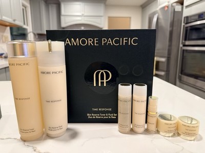 AMOREPACIFIC Time Response Skin Reserve Duo Set Anti-Aging, K-Beauty