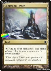 Command Tower - Foil - Commander's Arsenal MTG