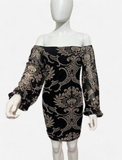 Privy Off The Shoulders With Bell Sleeves Dress Size Small