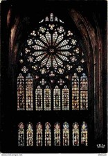 Postcard - Art - Religious Stained Glass - Cathedral of St Stephen of Metz - La Gra