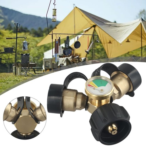 Grillwerkzeuge Manometer Anschluss Grillanschluss Gasflasche Y Propan - Bild 10 von 14