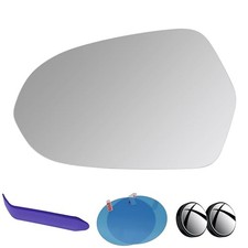 Driver Side Mirror Glass Compatible with Audi A6 S6 A6 Quattro 2012-2018,