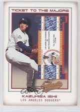 2002 Fleer Authentix Ticket to the Majors 1098/1850 Kazuhisa Ishii #152 0c2