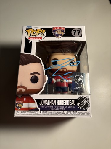 Jonathan Huberdeau Signed Autographed Funko Pop! #77 - Florida Panthers / Flames - Picture 1 of 2