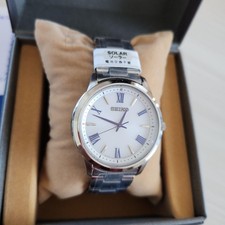 Seiko SBPL007 Wristwatch Solar Analog Quartz Mens