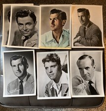 Vintage Lot of 19 Star Photos From 1940s & 1970s — Pacino, Dean Martin! 