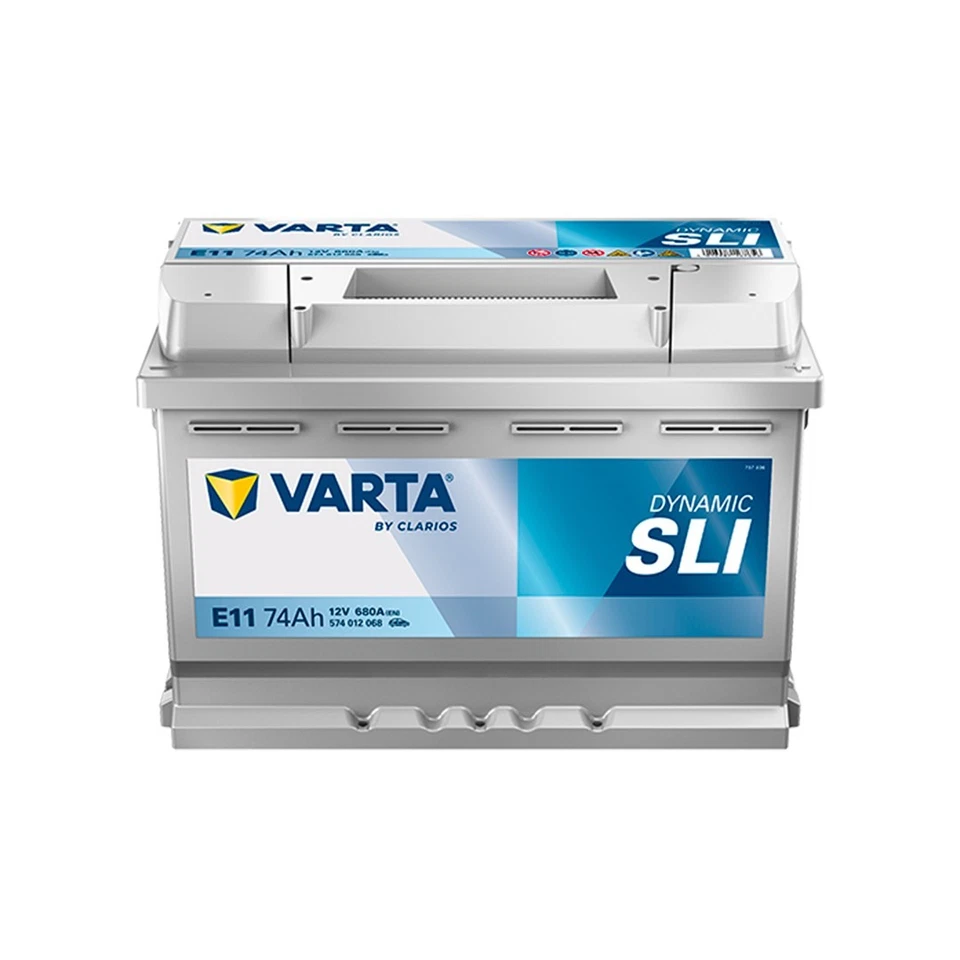 Batterie voiture Varta Blue Dynamic E11 12v 74ah 680A 278x175x190mm 574012068 - Photo 1/1