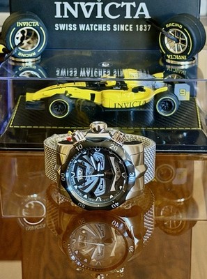  Invicta Venom Swiss Ronda Z60 Caliber Men s Watch - 53.7mm , Steel (48169)