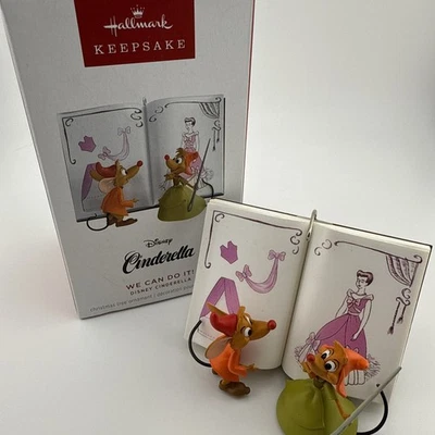 Hallmark Keepsake 2025 We Can Do It Disney Cinderella Ornament