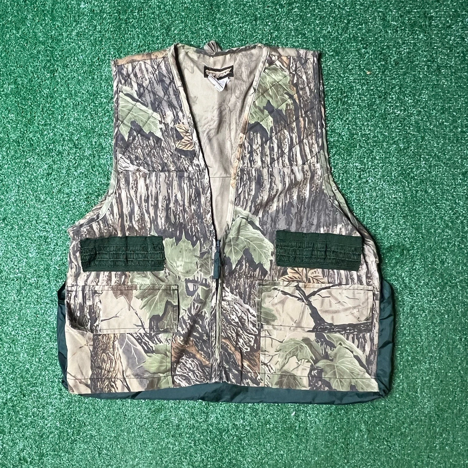 Vintage Woodland Camo Fishing/Camping Vest