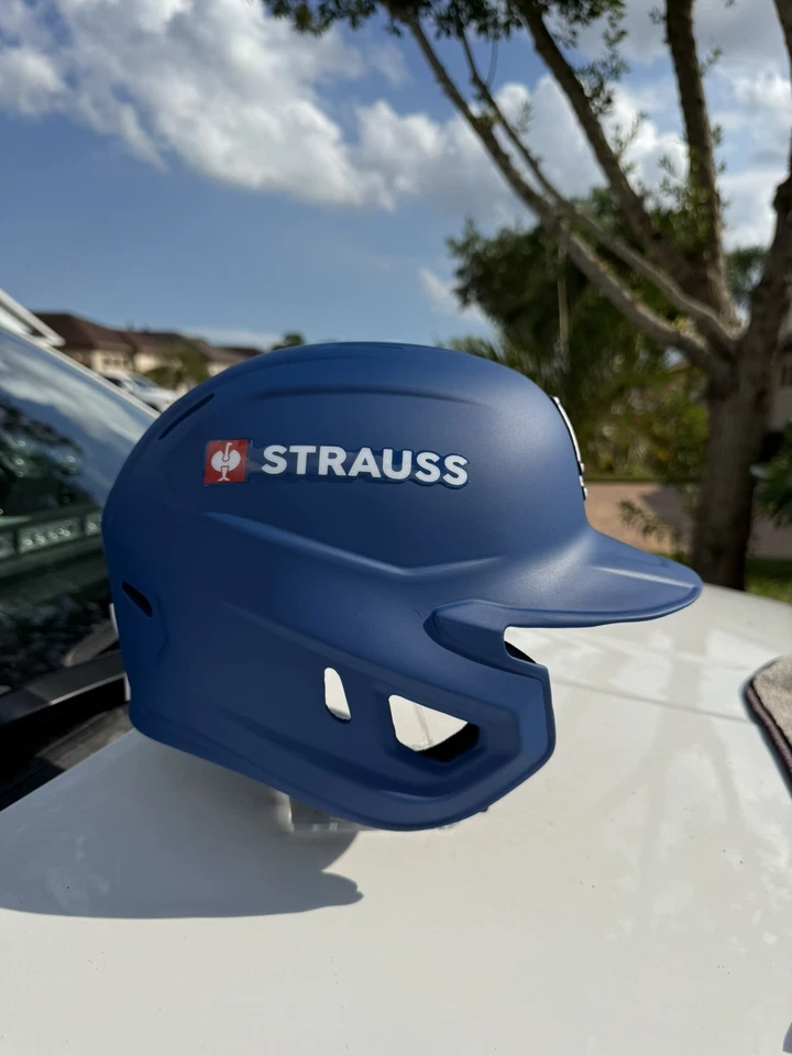 LOS ANGELES DODGERS OHTANI WORLD SERIES RAWLINGS MACH PRO CUSTOM BATTING HELMET - Image 3 of 4