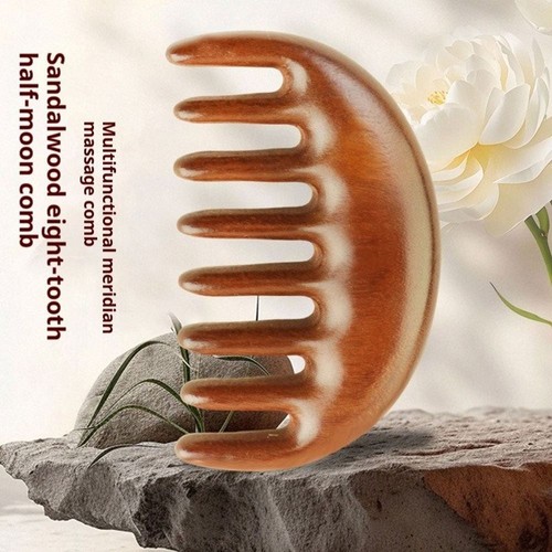 8-Teeth Scalp Scraping Massager for Blood Circulation Body Meridian Therapy - Picture 8 of 12