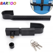 Shipping Container Lock Heavy Duty Steel Trailer Box Cargo Door Lock w/ 3 Keys