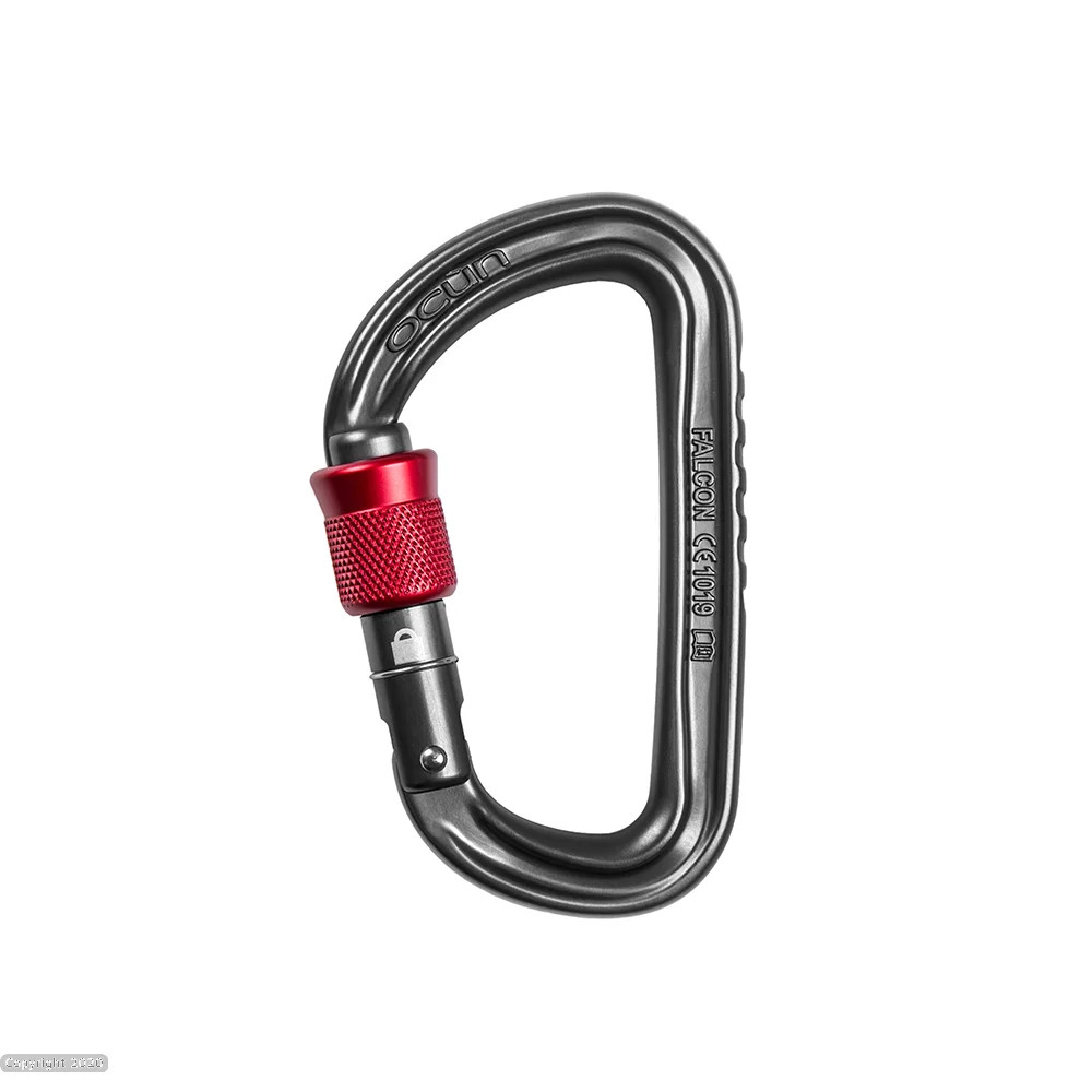 Ocun Hawk Rock Climbing Arborist Karabiner - Screwgate - Aluminium