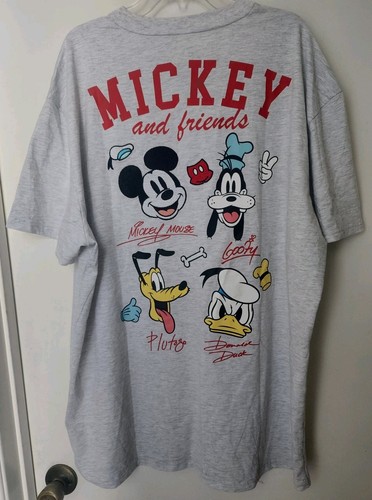 Disney Mickey And Friends T Shirt Mens Characters Adult Short Sleeve Tee (XXL) - Picture 2 of 4